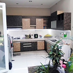 Kitchen Set Bawah Tangga Bu Rima (1408NR)