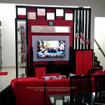 Rak TV Red Gloss Pak Akri 1701NP